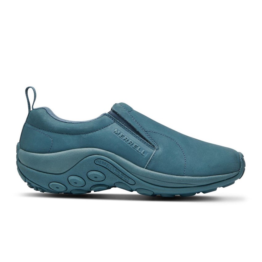 Chaussure Casual Merrell Jungle Moc Turquoise Homme | K.E.KFOI